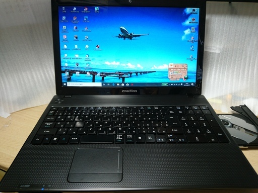 【取引中】　☆i5＆SSDで超快適☆　emachines　15インチ　Windows10