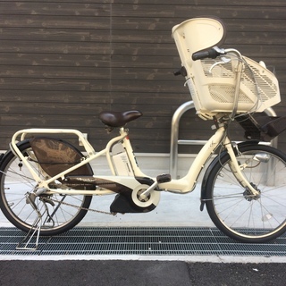 地域限定送料無料　アンジェリーノプティット　子供乗せ　青系　神戸市　電動自転車 地域限定送料無料 アンジェリーノプティット 子供乗せ 青系 神戸市