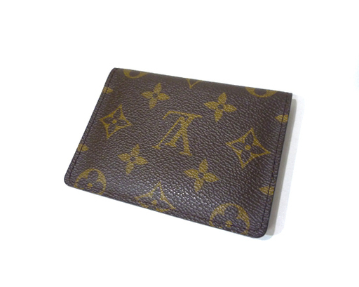 本物 LOUIS VITTON ルイヴィトン ポルト2カルト ヴェルティカル モノグラム M60533 パスケース 定期入れ