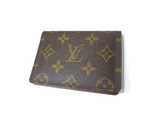 本物 LOUIS VITTON ルイヴィトン ポルト2カルト ヴェルティカル モノグラム M60533 パスケース 定期入れ