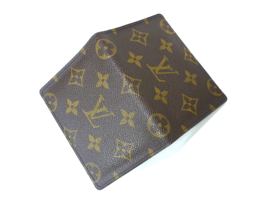 本物 LOUIS VITTON ルイヴィトン ポルト2カルト ヴェルティカル モノグラム M60533 パスケース 定期入れ