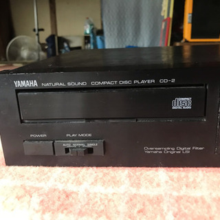 YAMAHA CDプレーヤー CD-2 1984年製 ジャンク品の画像
