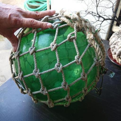 ガラス浮き玉30センチ