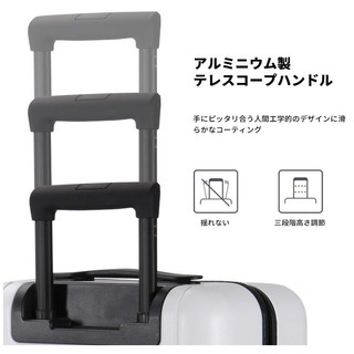 新品★スーツケース 防弾ガラス原料採用 機内持込　静音 TSAロック搭載の画像