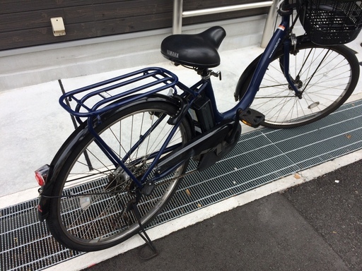 地域限定　ヤマハ　パス　ナチュラ　新基準　子供乗せ　紺色　アシスタ　ビビ　神戸市　電動自転車