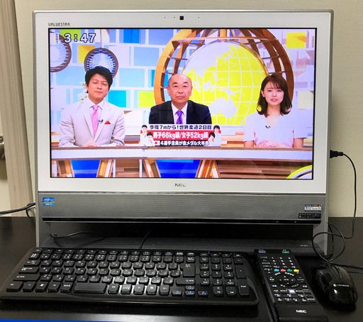 地デジ ブルーレイ一体型 NEC VN770/J ヤマハSP 高性能 Core i7 - 3