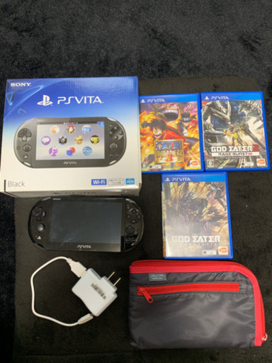 PSVita(PCH-2000)＋Vita用ソフト三本セット