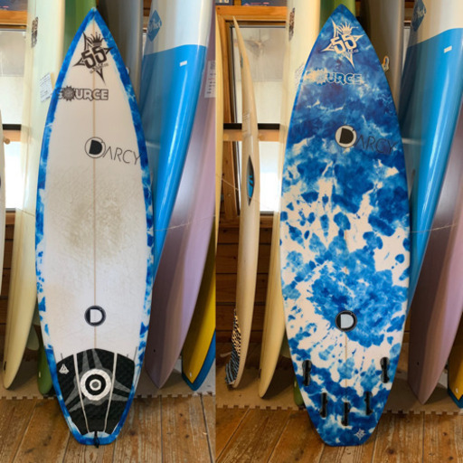 美品 中古サーフボード ダーシーサーフボード 5’8
