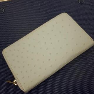 【】TWANY 長財布　アイボリー