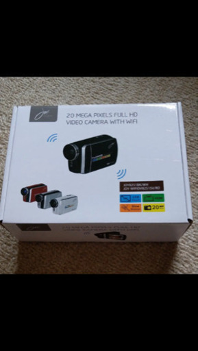 ビデオカメラ/未開封/新古品/  13000円