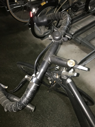 自転車／ロードバイク／段切り替え付／ドロップハンドル