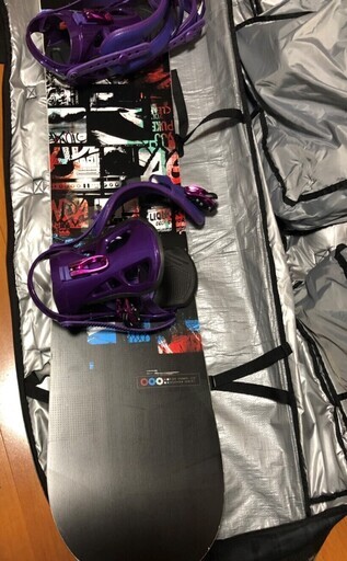 スノボ3点セット(希望あればケース付き)