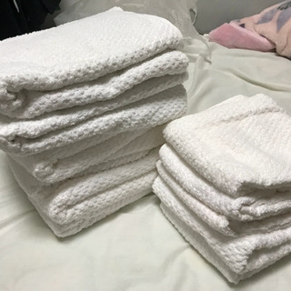 ニトリ バスタオルとフェイスタオル