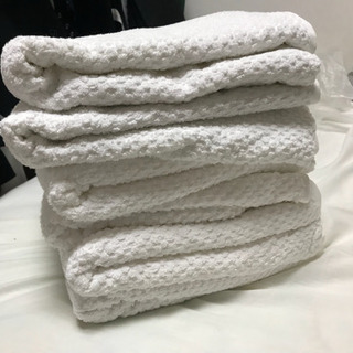 ニトリ バスタオルとフェイスタオルの画像