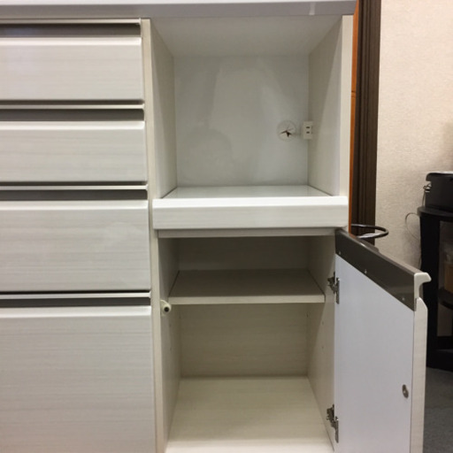 【SUNMORE】サンモア キッチンカウンター W90 完成品