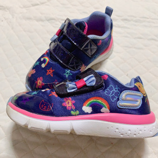 SKECHERS  washable スニーカー ＊ダークブルー＊ ( 2セット )の画像