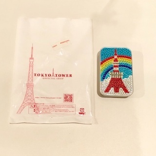 未使用 東京タワー 缶ケース ＋オマケ