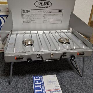 新品未使用ツーバーナーの画像