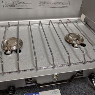 新品未使用ツーバーナーの画像