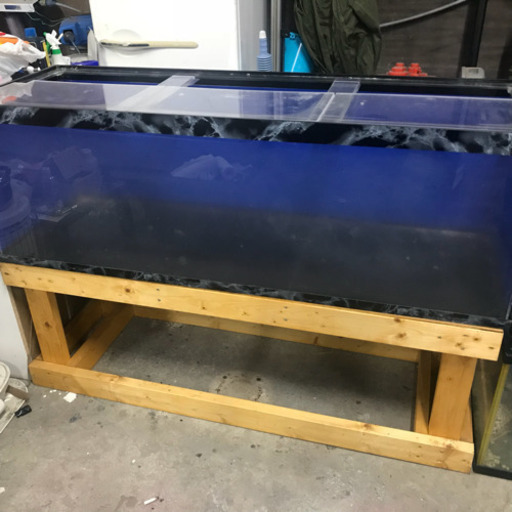 大幅値下げアクリル水槽 1500×500×500 水槽台付