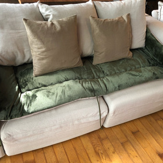 無印良品 ユニットソファ アーム付き/アームなし/オットマン/サイドテーブル付き ユニットソファ本体アーム付 | 無印良品