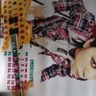 X Japan hide カレンダー 値下げしました。再々投稿です。の画像
