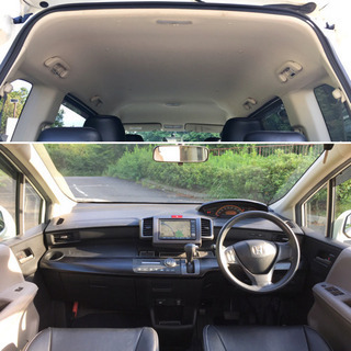 ☆美車 程度良好 検長 H21年式 フリード Gジャストセレク 純正HDDナビ 左パワスラ Bカメラ Bellezzaシートカバー ETC 即決!!!の画像