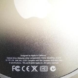 値下げ致しました‼Mac Book USB Super Drive A1270 
純正品の画像