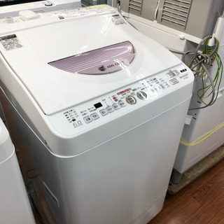 軽トラック1時間無料貸出！SHARP縦型洗濯乾燥機