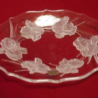 成立御礼♪【未使用品】HOYA クリスタル オーバルプラター(大皿)