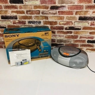 即日受渡可🙆‍♀️ SONY CDラジオカセットコーダ  稼働品...