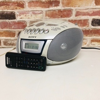 即日受渡可🙆‍♀️SONY ソニー CDラジオ カセットコーダー...