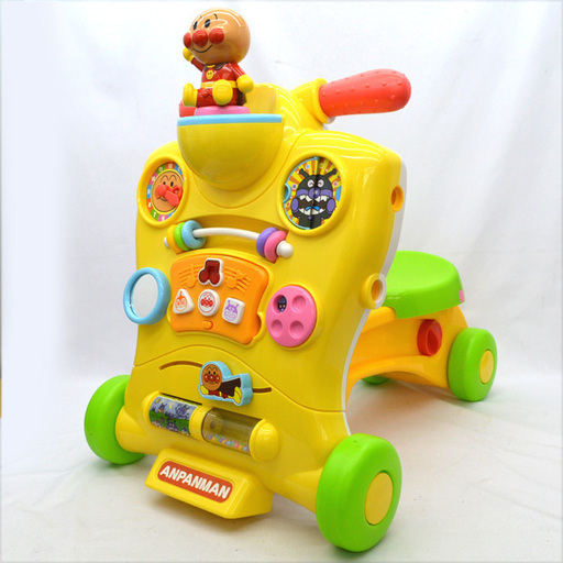 アンパンマン 乗って！押して！へんしんウォーカー  歩行器　乗用玩具　足蹴り(0220307206)