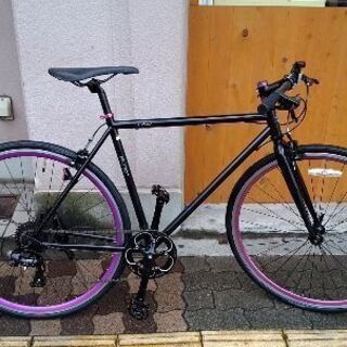 Leunion LILU[レユニオン リル]700cクロスバイク 8speed/ブラックx