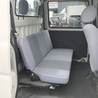 スマ軽　保証付き！　車検ほぼ２年！　ハイゼットデッキバン　　白896の画像