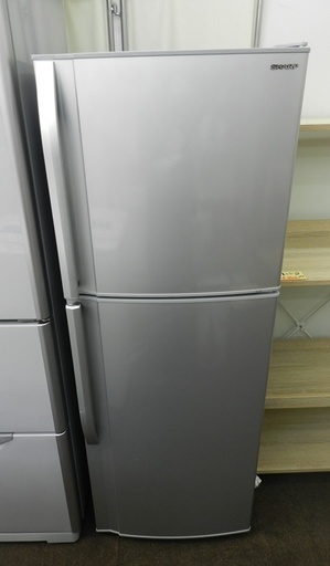 2ドア冷蔵庫 228L　シャープ　シルバー　ｚ㉖