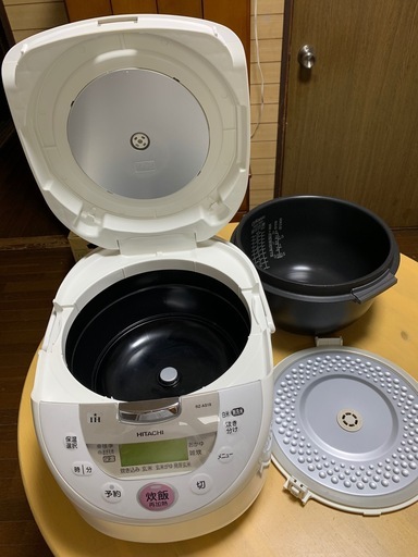 中古　一升炊き炊飯ジャー　HITACHI 2003年製　RZ-AS18