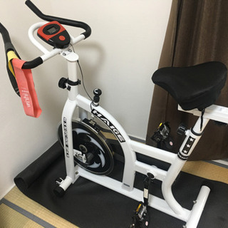 HAIGE スピンバイク サドルカバー付き