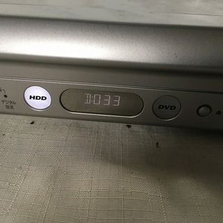 シャープ　HDD/DVDレコーダー　DV-AC34　ジャンク品　業者歓迎！の画像