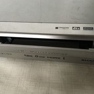 シャープ　HDD/DVDレコーダー　DV-AC34　ジャンク品　業者歓迎！の画像