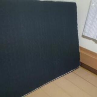 ローベットとマットレスのセット　サイズ　ダブル　良品の画像