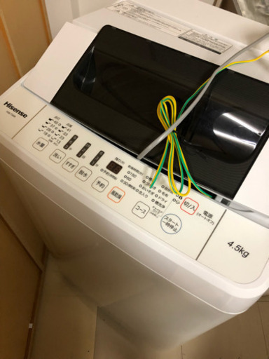 hisense 洗濯機2017年製