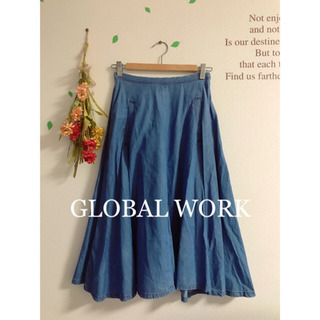 【値下げ】☆GLOBAL WORK☆グローバルワーク  ミモレ丈...