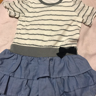 女の子服120と130サイズ2枚の画像