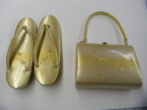 和装 礼装用 バックと草履セッ