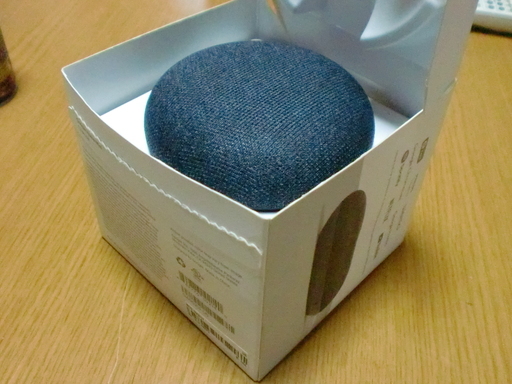 (お取引中です）ｇoogle Home Mini      Google アシスタント対応スマートスピーカー中古美品