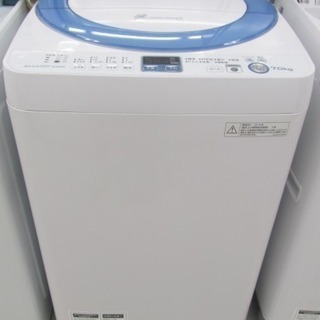 SHARP シャープ ES-GE70N-A 2014年製 全自動洗濯機 NB521