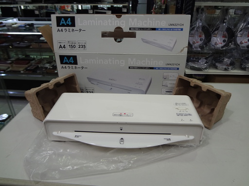 モノ市場 東海店　オーロラ　ラミネータ―　A4　LM4221CH