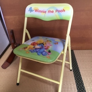プーさんのイス 子供用の画像