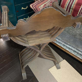 あげます！アンティーク 1人がけ 木製 椅子の画像